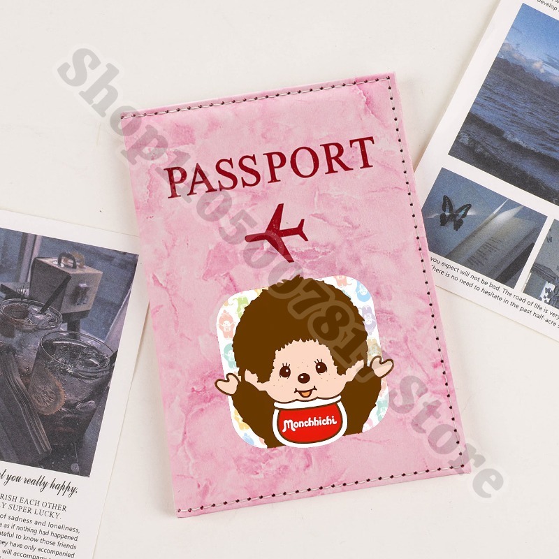 Travel Accessories For Kids - Capa de Passaporte Criativa de Desenho