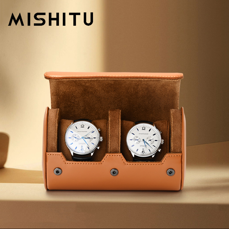 Travel Accessories Organizer Bag - Mishitu 1/2/3-slot relógio de armazenamento rolo