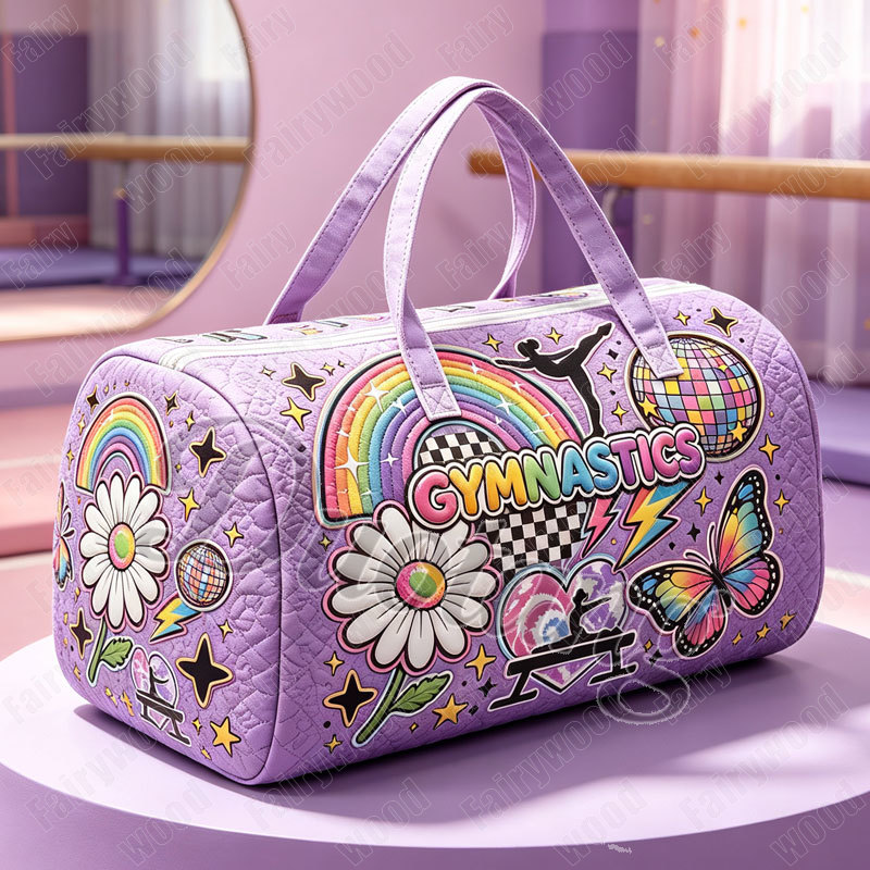 Shoe Bag Travel - Bolsa de Ginástica Artística com Estampa