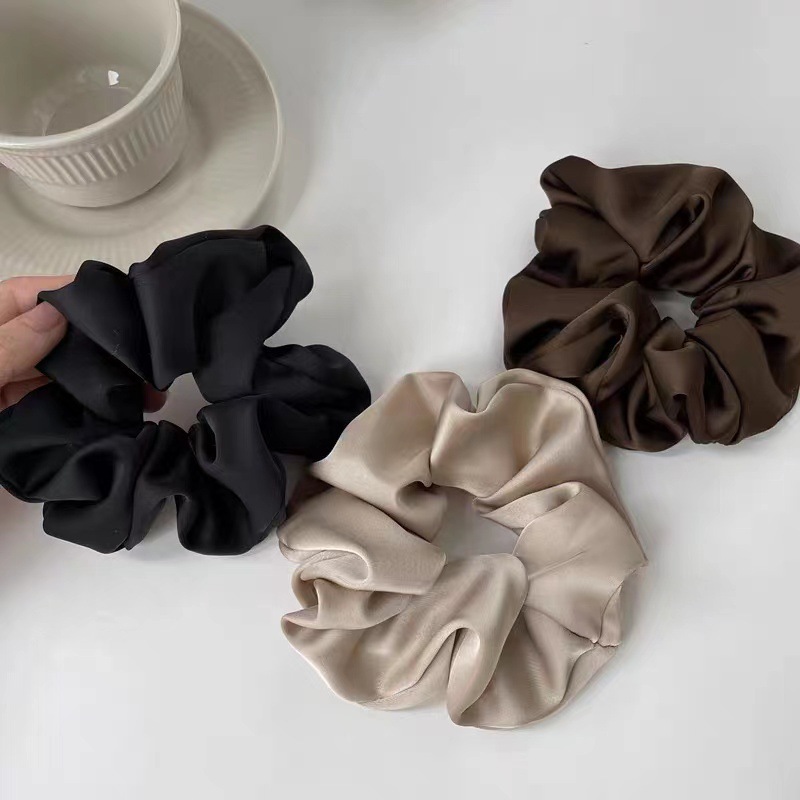 Travel Accessories Aesthetic - 3 Peças de Scrunchies de Cabelo