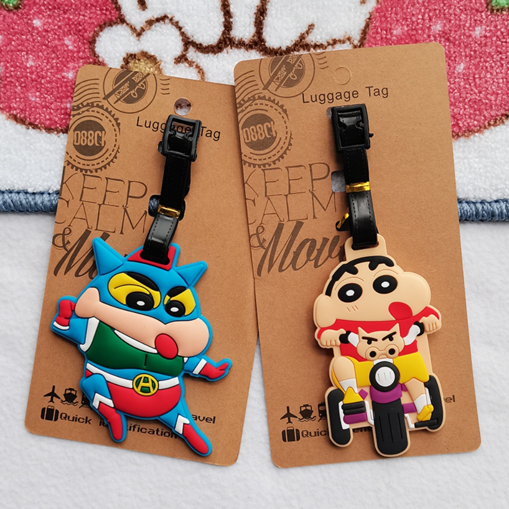 Travel Accessories For Japan - Etiqueta de bagagem Crayon Shin-chan, etiqueta