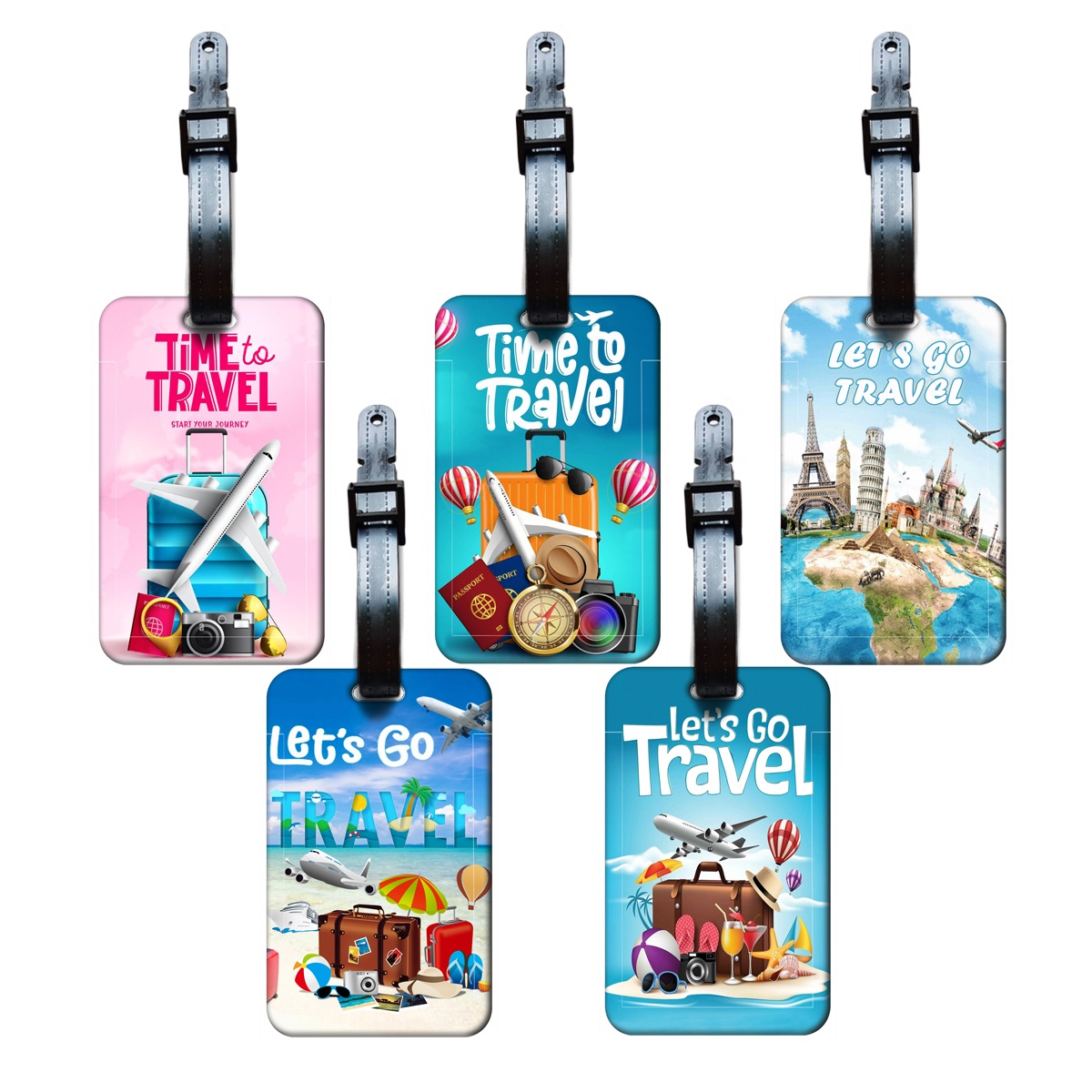 Travel Accessories For Kids - Etiqueta de Bagagem Estilo Viagem para