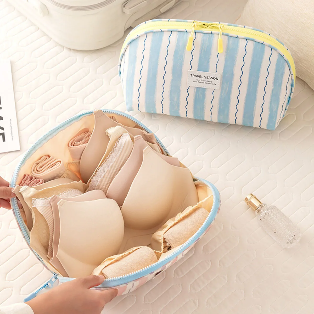 Travel Accessories Organizer Bag - Bolsa de armazenamento de roupas íntimas,