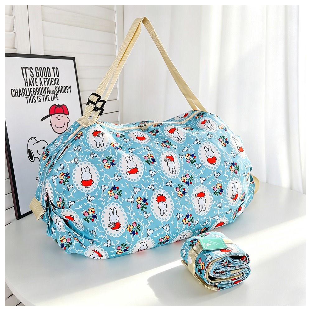 Travel Accessories For Japan - Bolsa Dobrável Ecológica Fofa com Estampa