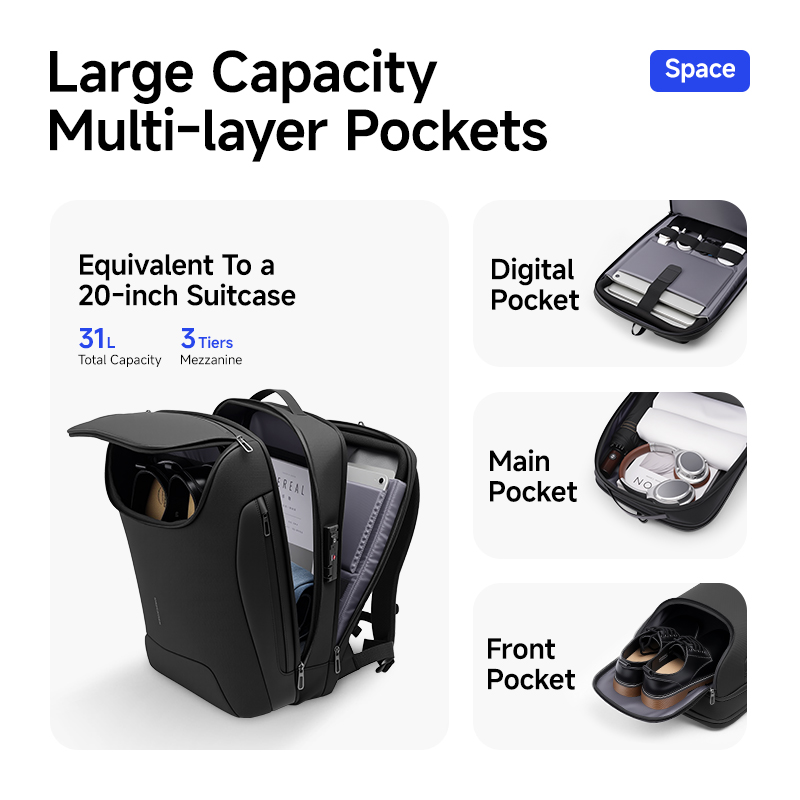 Mochila Inteligente Masculina  - Shoe Bag Travel avaliação e preço
