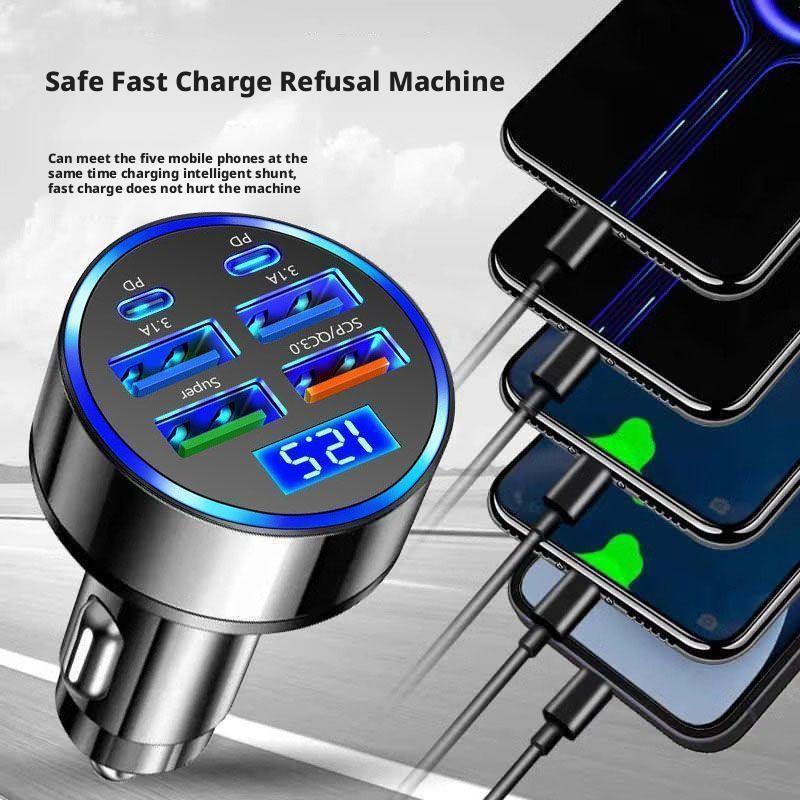 Carregador de carro 300W PD 6  - Travel Plug Type C avaliação e preço
