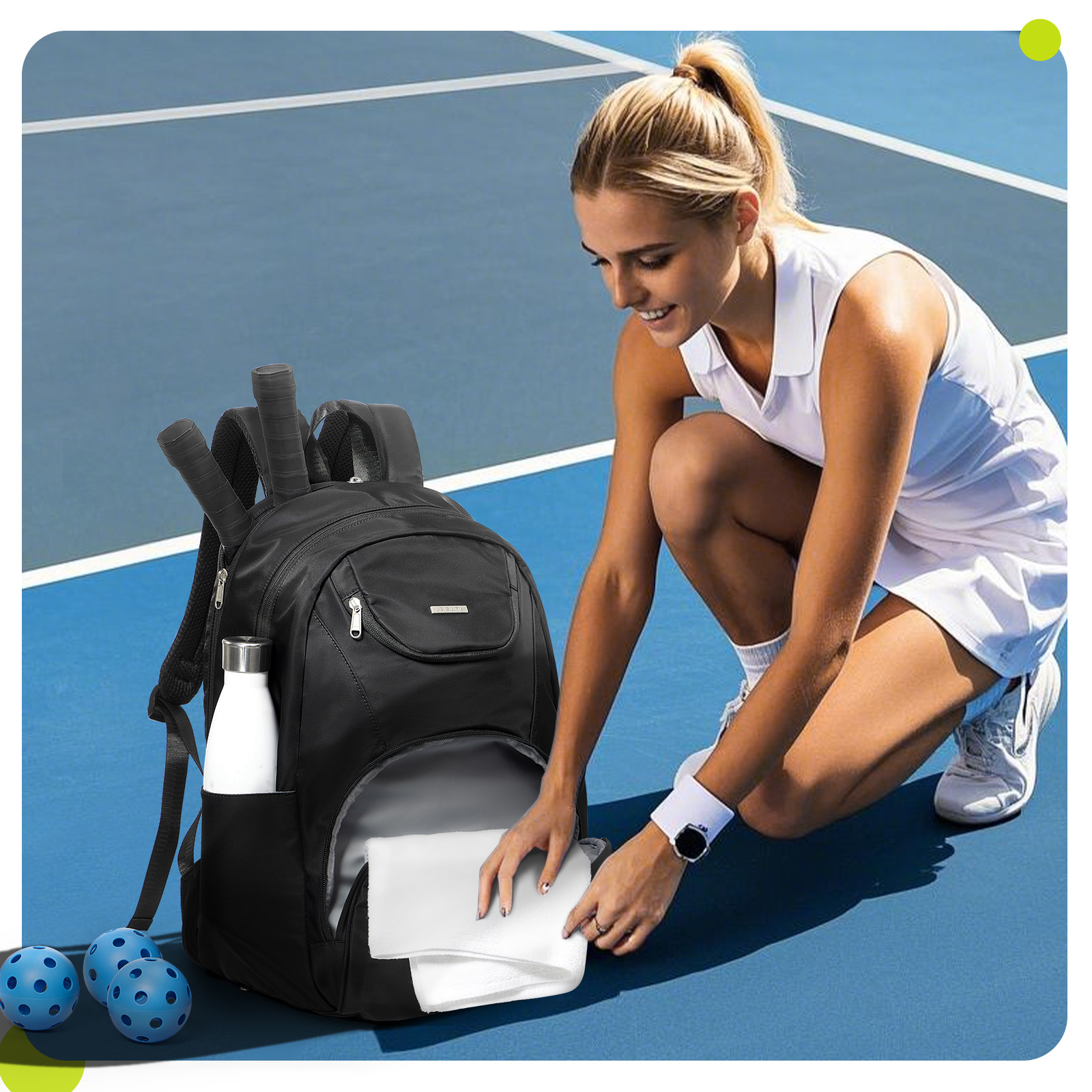 Mochila de Tênis para 2 Raquet - Shoe Bag Travel avaliação e preço
