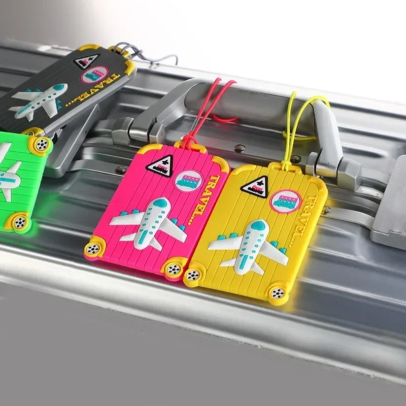 Portátil PVC Bagagem Tag, Aces - Travel Accessories For Kids avaliação e preço