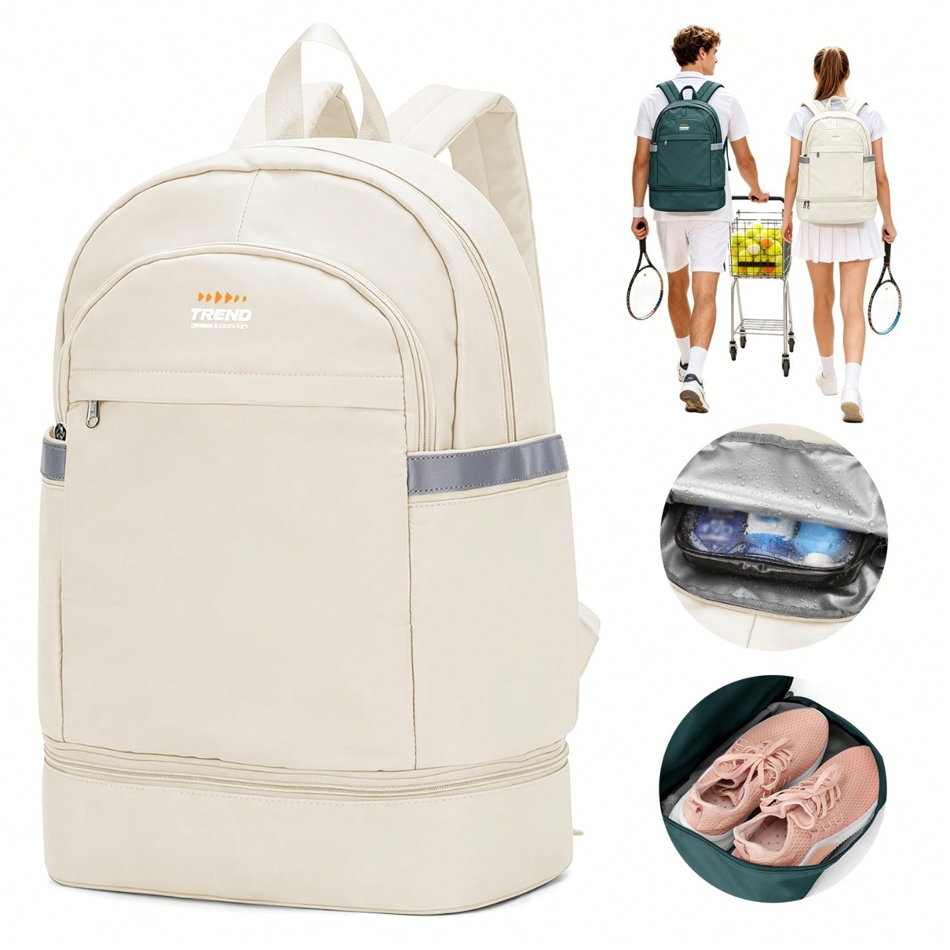 Mochila Casual Feminina, Mochi - Shoe Bag Travel avaliação e preço