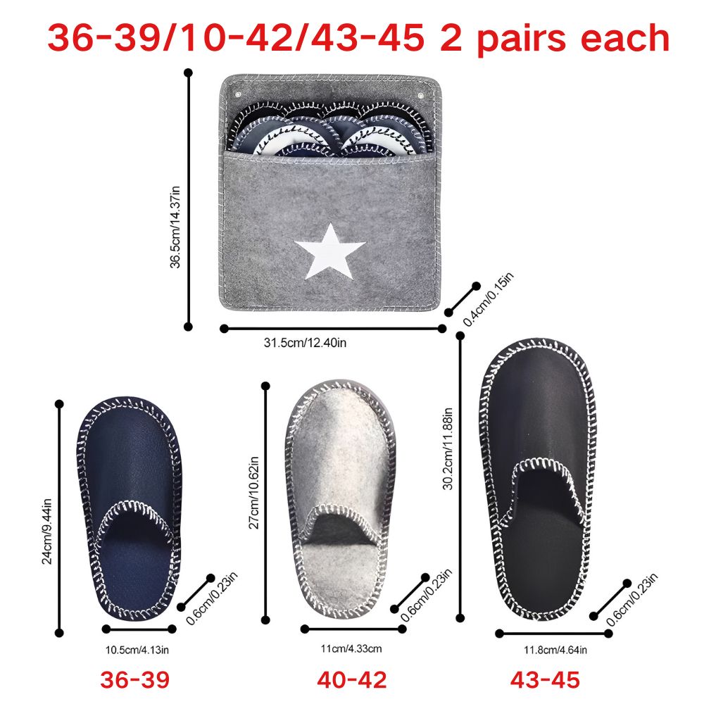 Conjunto de 6 Pares de Chinelo - Shoe Bag Travel avaliação e preço
