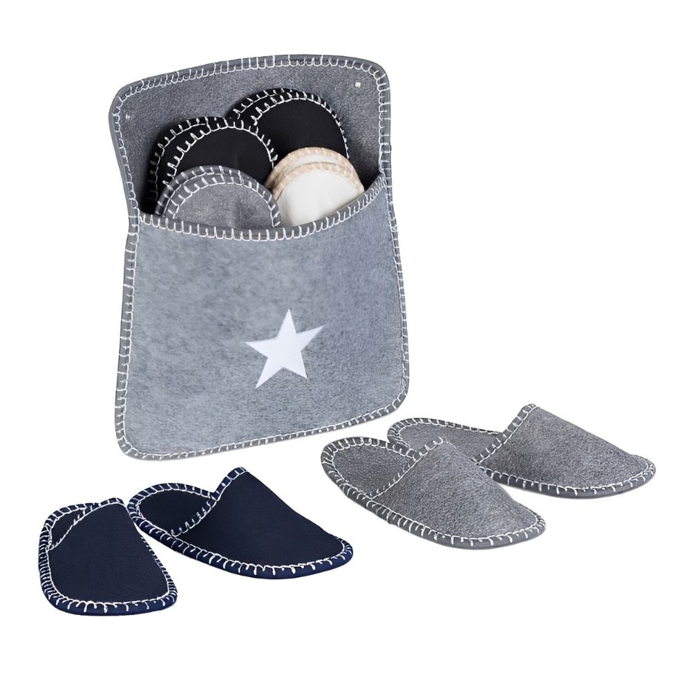 Conjunto de 6 Pares de Chinelo - Shoe Bag Travel avaliação e preço