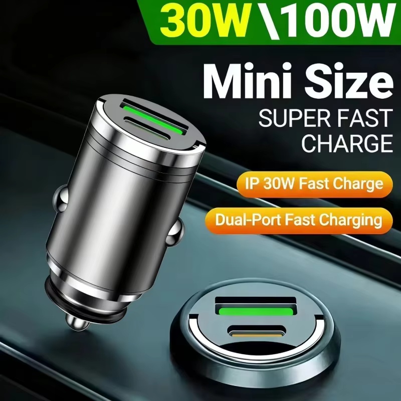 Carregador de Carro USB PD 100 - Travel Plug Type C avaliação e preço