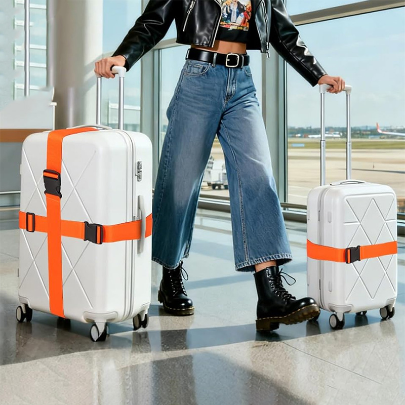 Correia ajustável de 2m para b - Travel Packing Cube avaliação e preço