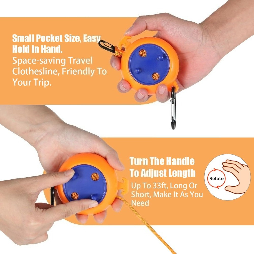 Varal Retrátil de 10M para Ext - Travel Accessories And Gadgets avaliação e preço
