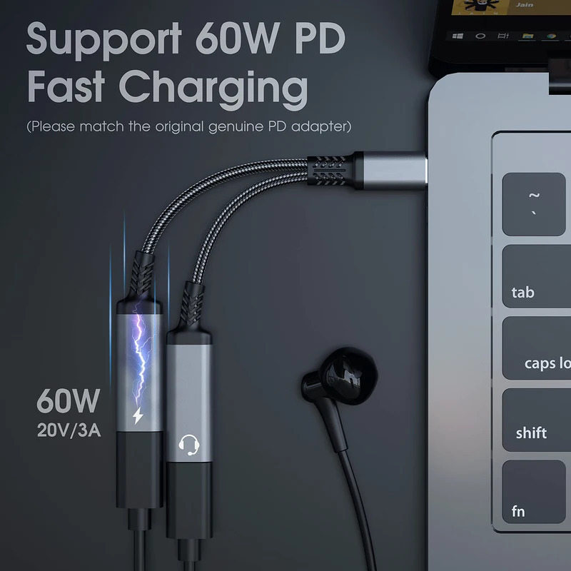 Otg 2 em 1 usb c divisor para  - Travel Plug Type C avaliação e preço