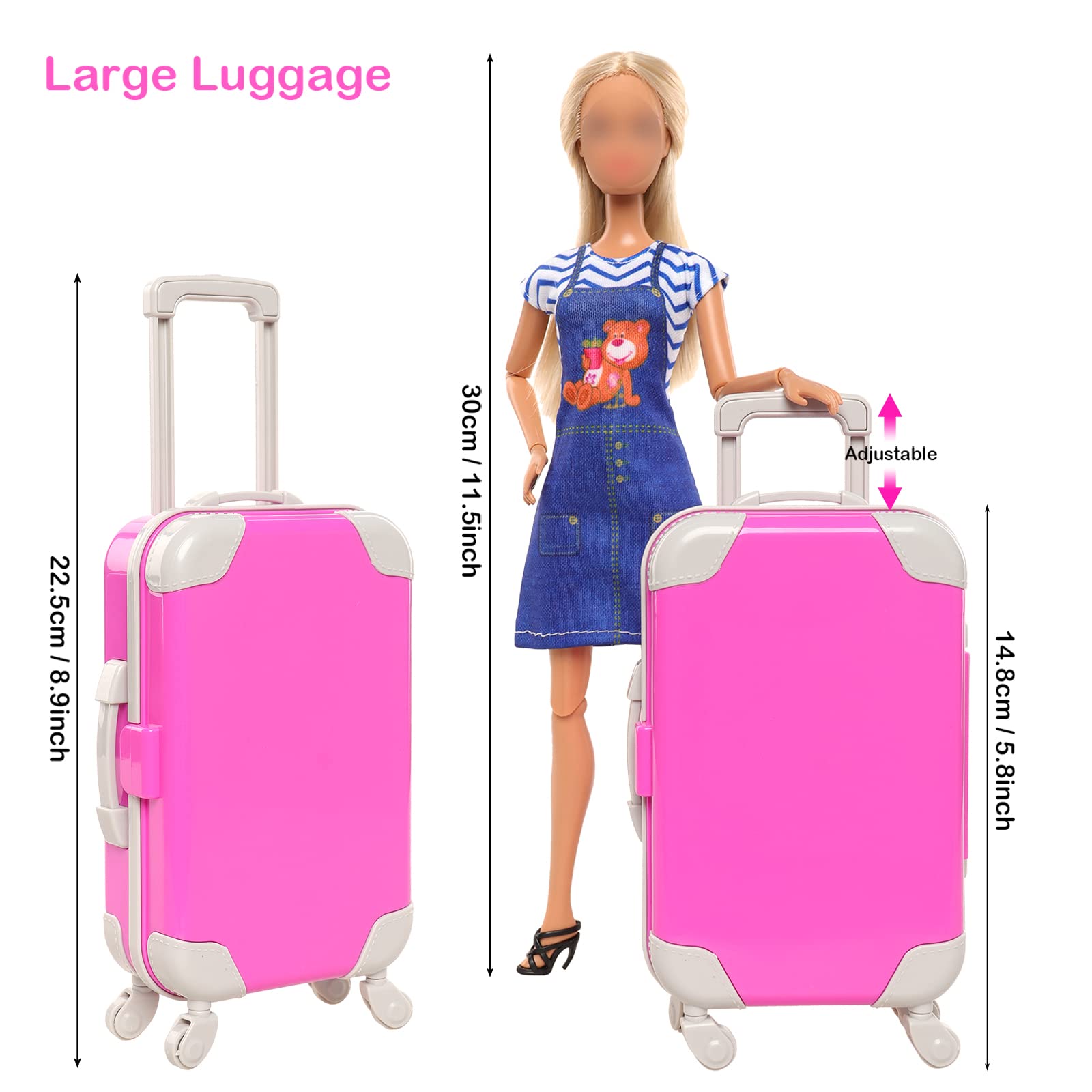 Barwa-boneca roupas e acessóri - Travel Accessories For Kids avaliação e preço