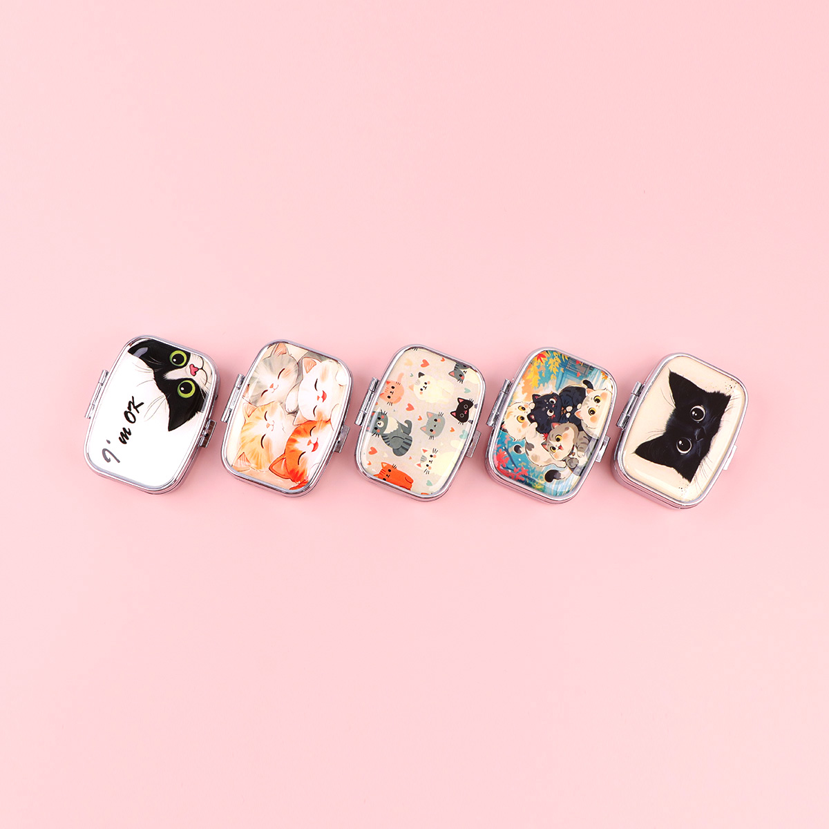 Caixa de comprimidos de gato b - Travel Accessories For Japan avaliação e preço