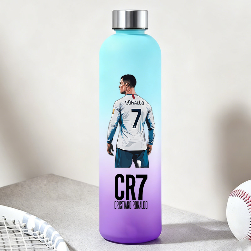 900ml cr7 garrafas de água cas - Travel Accessories For Kids avaliação e preço