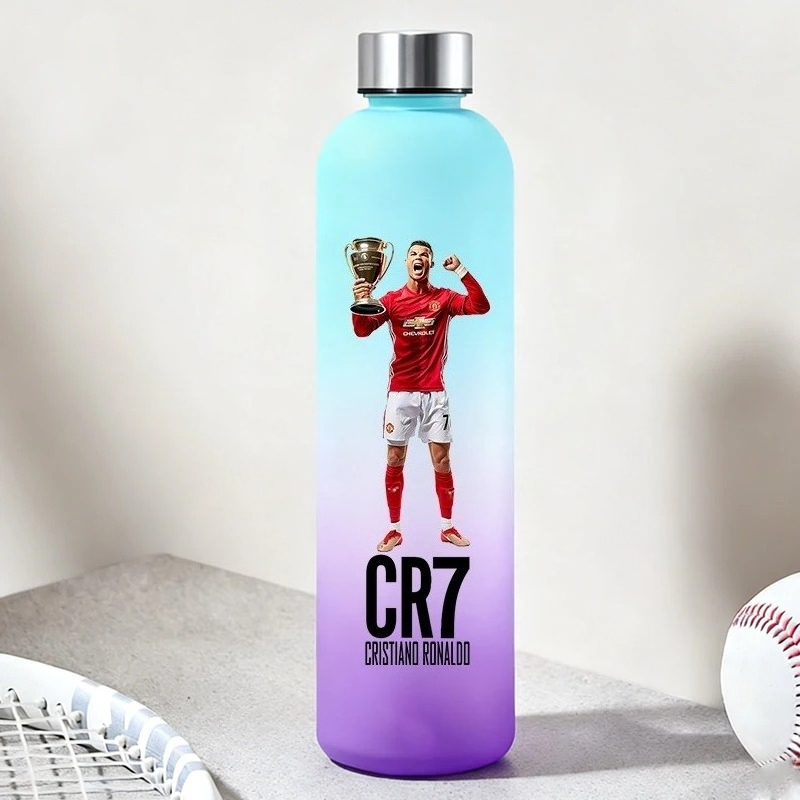 900ml cr7 garrafas de água cas - Travel Accessories For Kids avaliação e preço