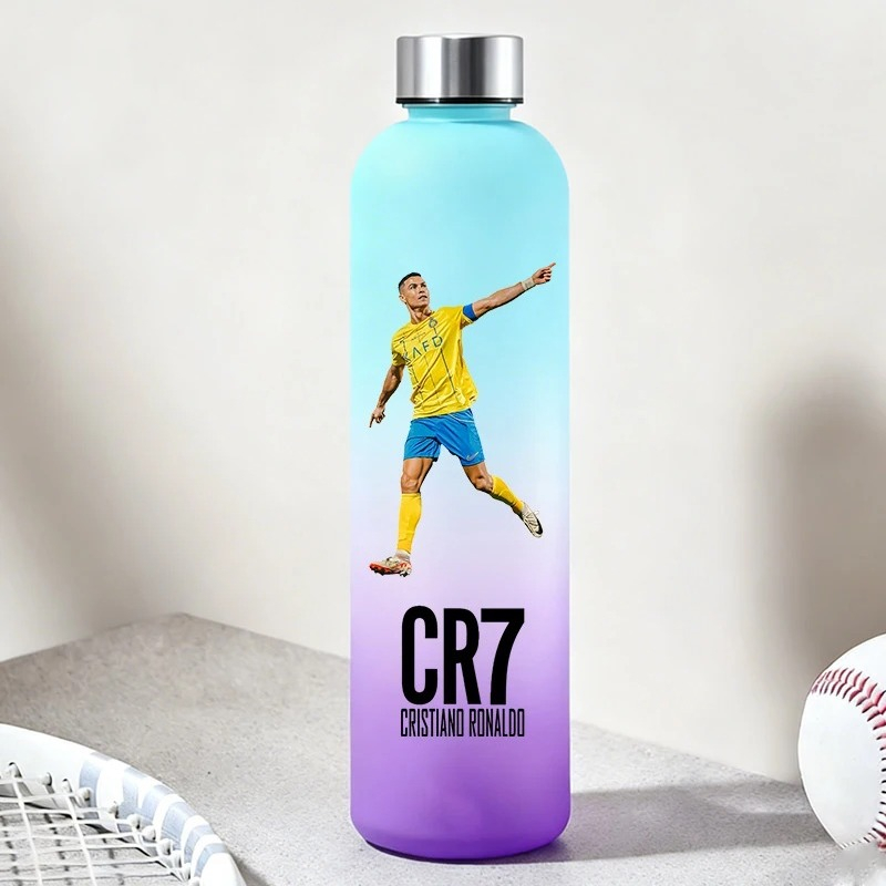 900ml cr7 garrafas de água cas - Travel Accessories For Kids avaliação e preço