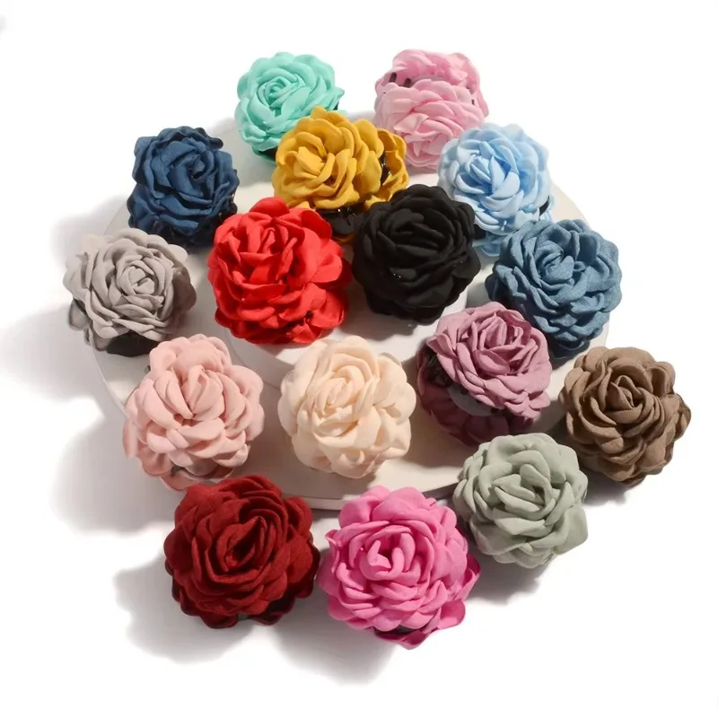 Grampos de cabelo com flor ros - Travel Accessories Aesthetic avaliação e preço