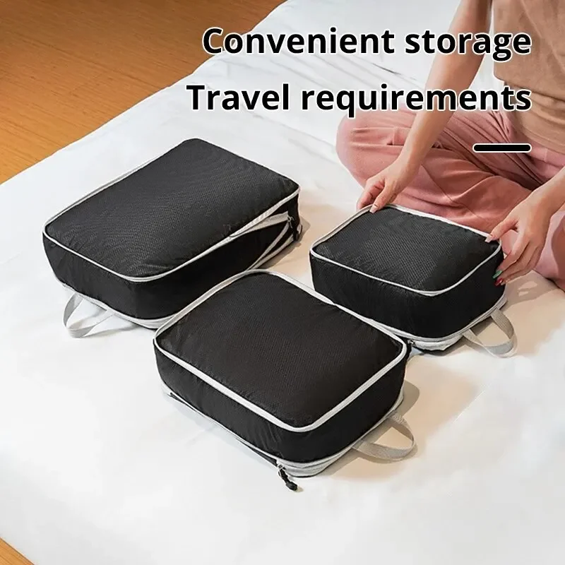 Conjunto de 3 Peças de Sacos d - Travel Packing Cube avaliação e preço