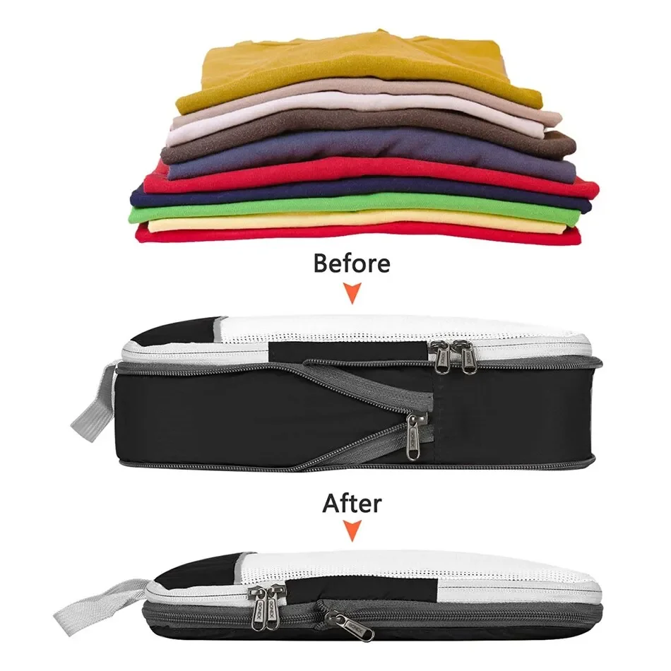 Conjunto de 3 Peças de Sacos d - Travel Packing Cube avaliação e preço