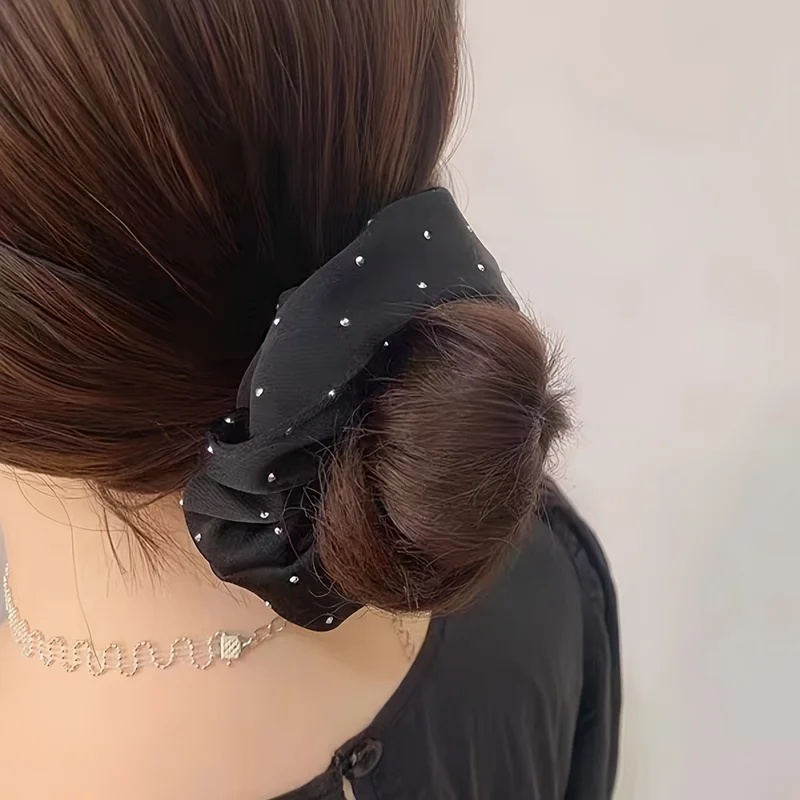 1/3PCS Scrunchies de Cetim com - Travel Accessories Aesthetic avaliação e preço
