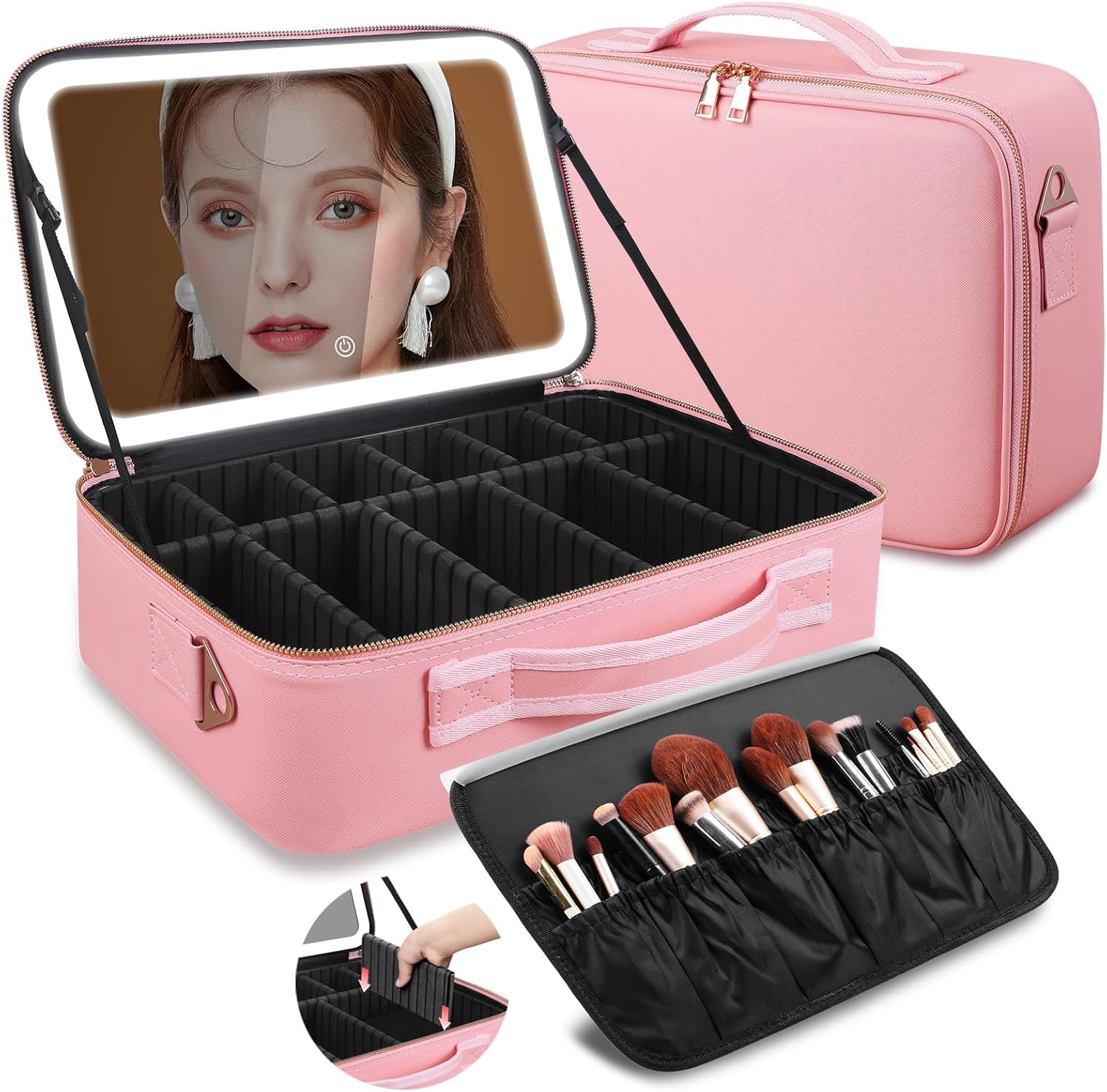 Bolsa de Maquiagem de Grande C - Travel Accessories Organizer Bag avaliação e preço
